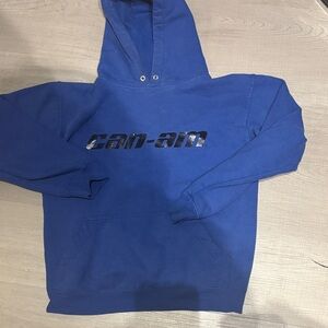Blue woMen's Hoodie Sweater